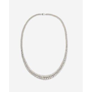 Buddha to Buddha Ketting Chain Gradient Zilver 46cm