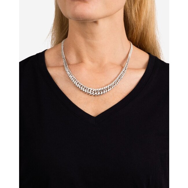 Ketting Chain Gradient Zilver 46cm