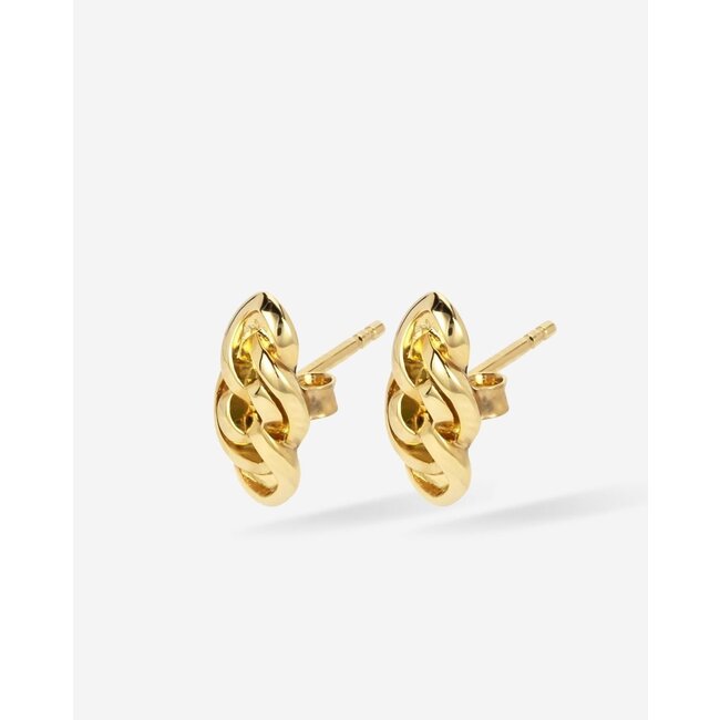 Oorknopjes Nathalie Verguld