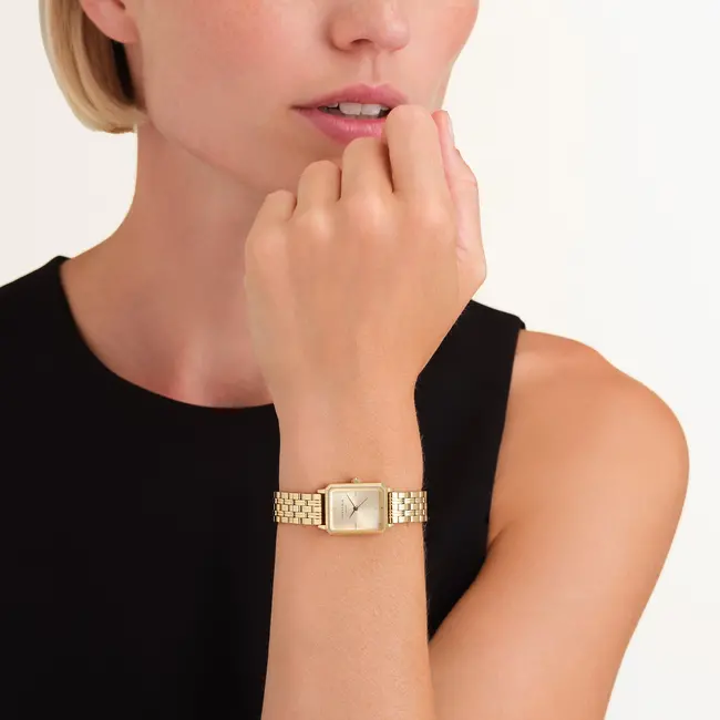 Dames Horloge Octagon XS Champagne