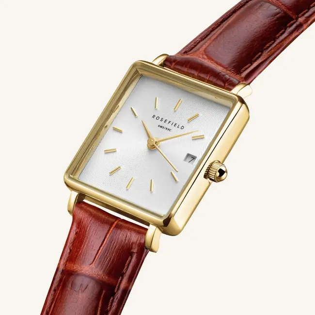 Dames Horloge Boxy XS Brown Leather