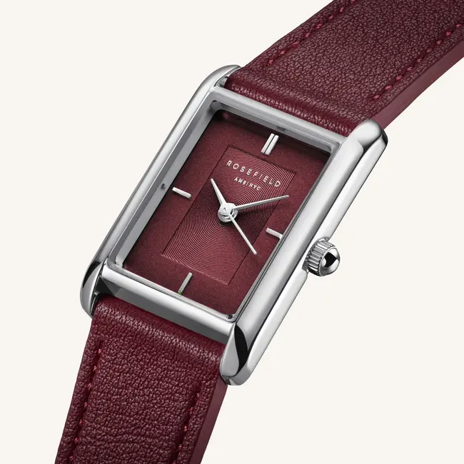Dames Horloge Heirloom Burgundy