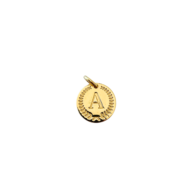 Hanger Ibiza Letter A-Z gold plated