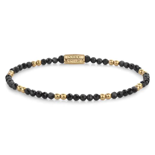 Black & Gold plated Glam Rocks