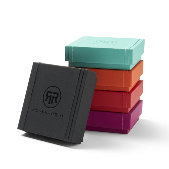 Green Glam Rocks Gold plated