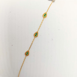 ZAG Bijoux Armband Leyva - Groen