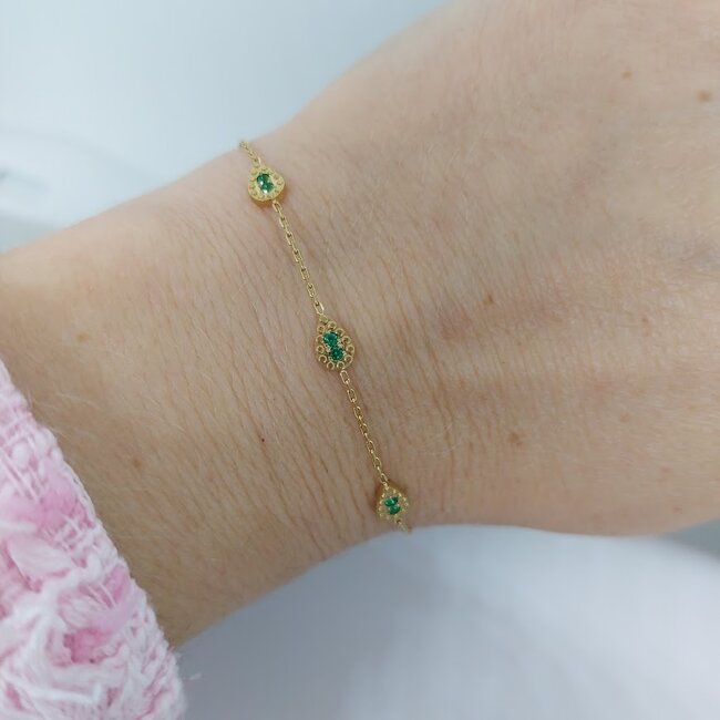 Armband Leyva - Groen