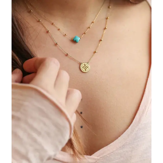 Velasquez Ketting - Smoky Quartz