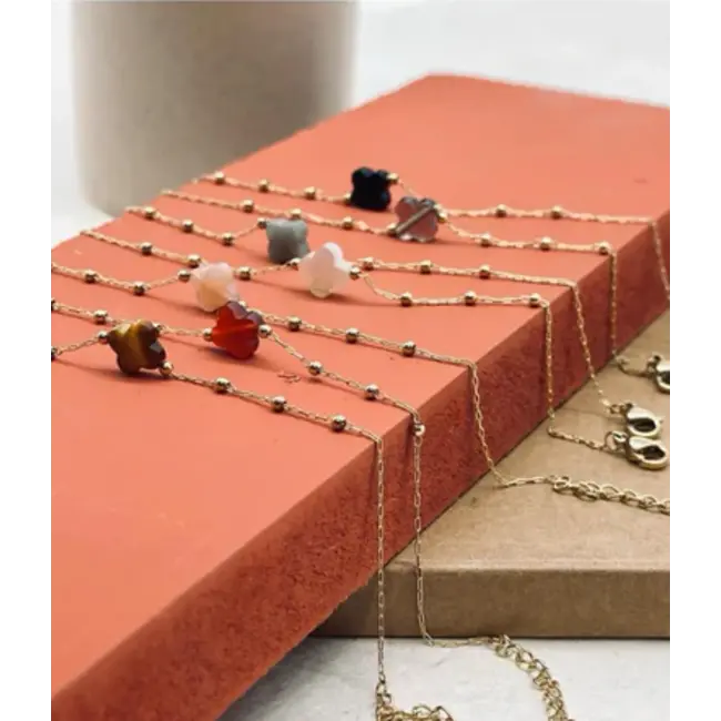 Velasquez Ketting - Smoky Quartz