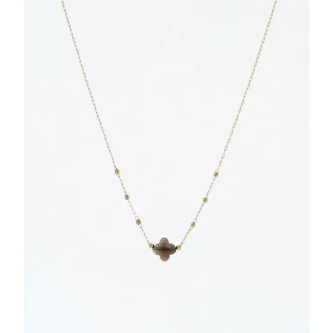 Velasquez Ketting - Smoky Quartz