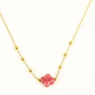 ZAG Bijoux Velasquez Ketting - Oudroze