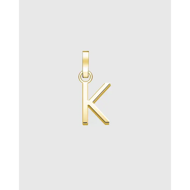 Hanger Gold Plated Letter