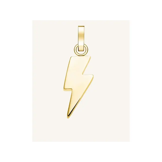 Hanger Gold Plated Bliksemschicht