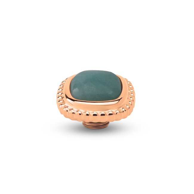 Vivid Bali Gem Square - Amazonite