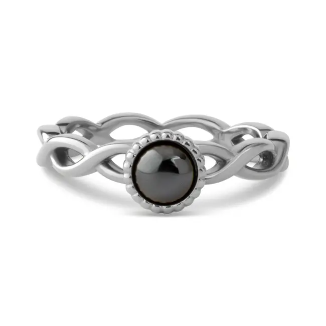 Twisted Go With The Flow Ring Set
