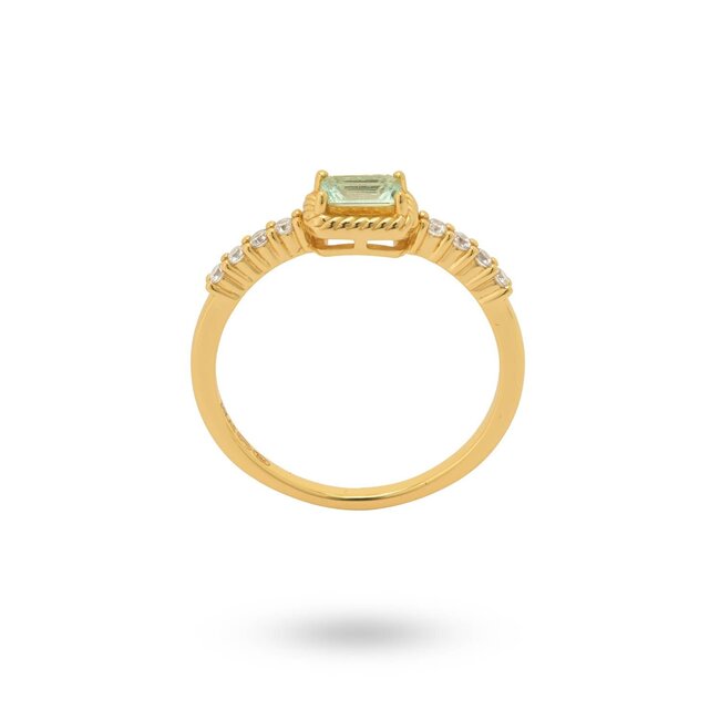 Ring met gekleurde stenen - 124150Y