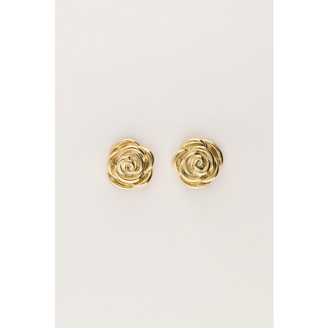 Vintage statement studs roos