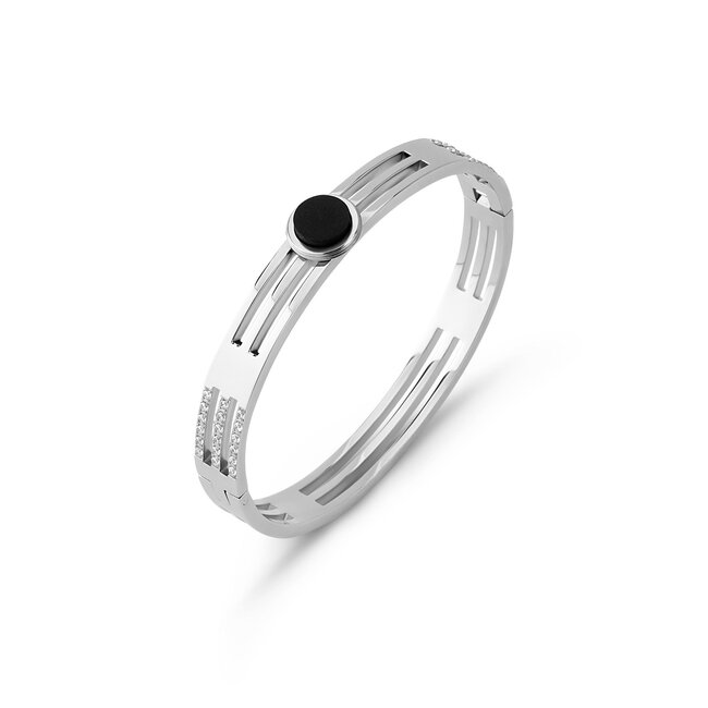 Kosmic Kendra cz Armband - Zilverkleurig