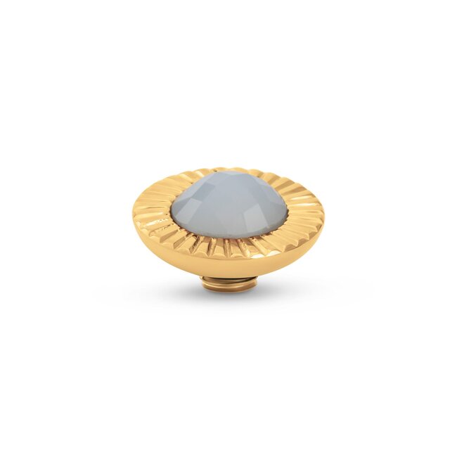 Vivid Sunburst Steen - Soft blue