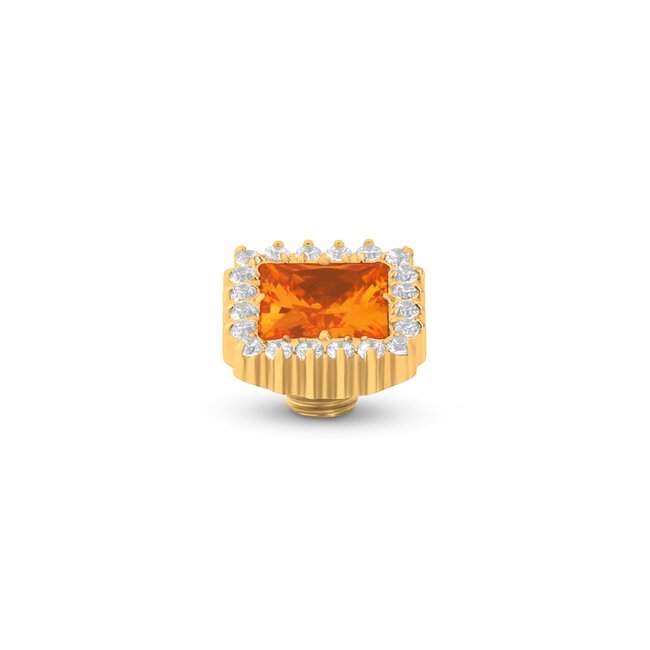 Melano Jewelry Vivid Antique CZ Steen - Orange