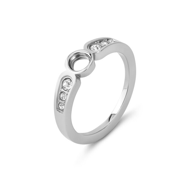 Vivid Valora CZ Ring - Zilverkleurig