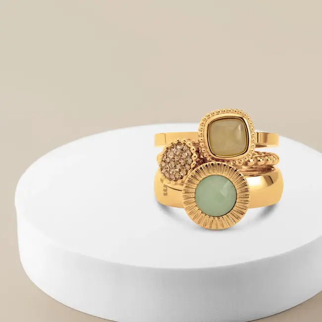 Vivid & Twisted Sand Sprint Ringen Set