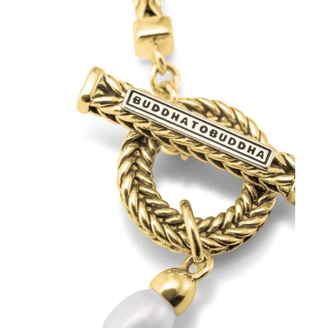 Armband Barbara Mini Pearl Verguld