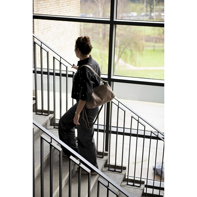 Tas Model Siris - Grey/Taupe