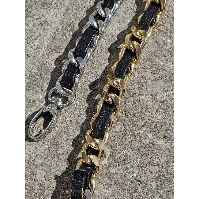 Schouderband - Goudkleurig Zwart