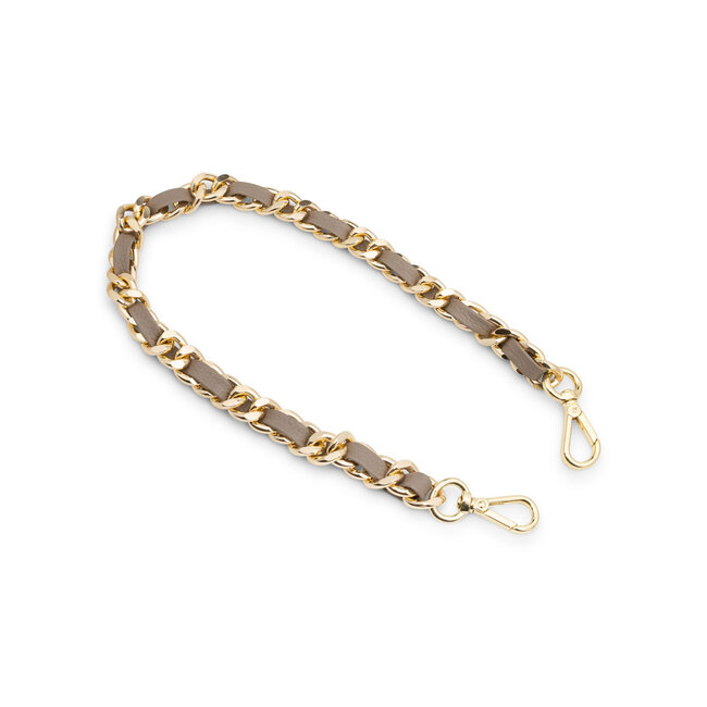 Schouderband - Goudkleurig Taupe