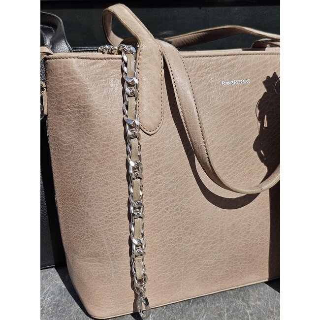 Schouderband - Goudkleurig Taupe