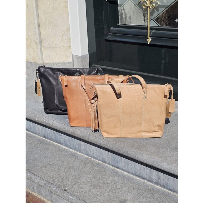 Tas Model Mala - Cognac