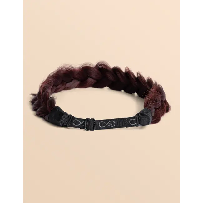 Vlecht Haarband - Viènne - Raspberry Ice