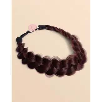 Infinity Braids Vlecht Haarband - Viènne - Raspberry Ice