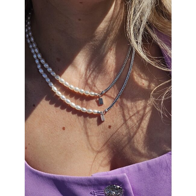 Ketting Barbara Parel Zilver