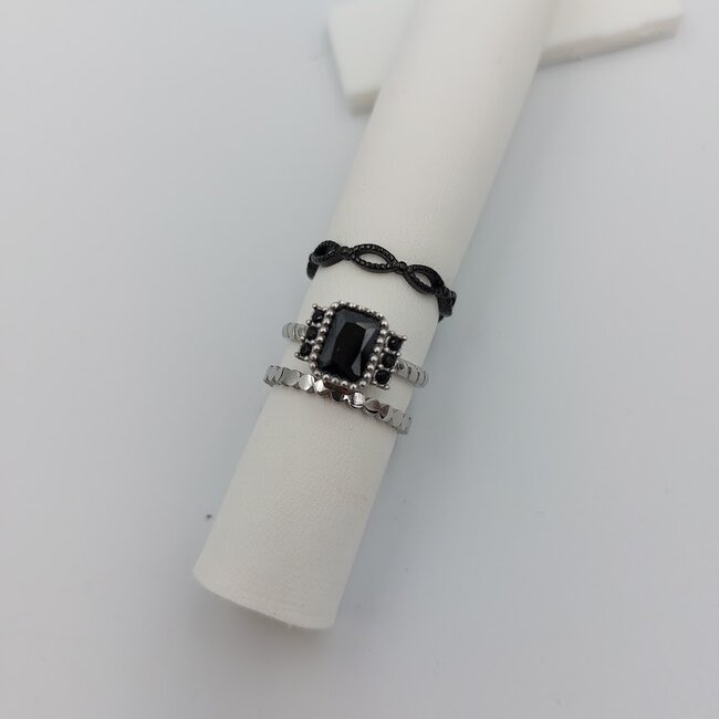 Ringenset nr 8 maat 16