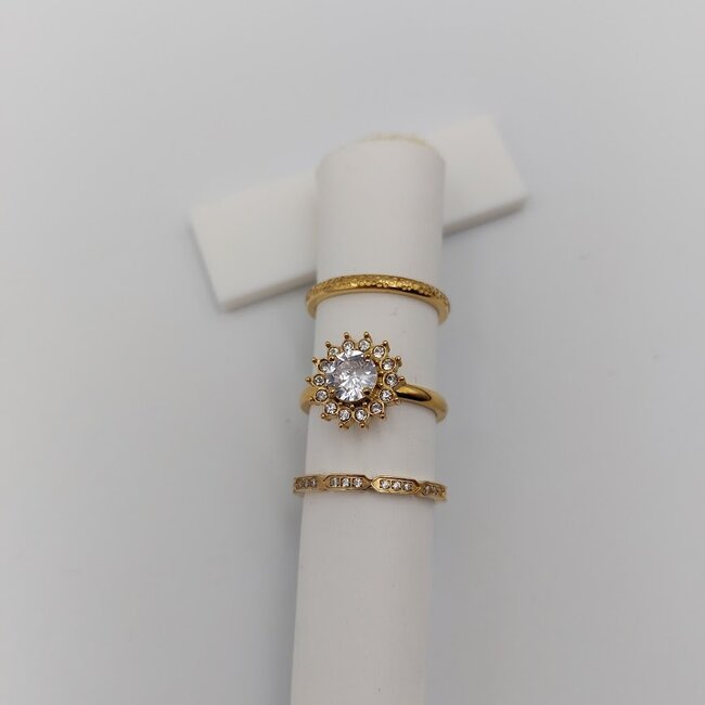 Ringenset nr 52 maat 17