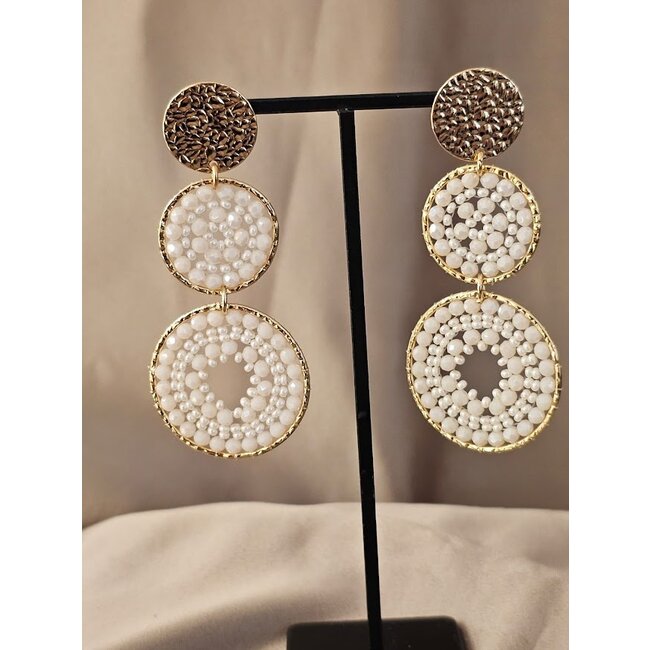 Oorbellen Sevillana - Sable