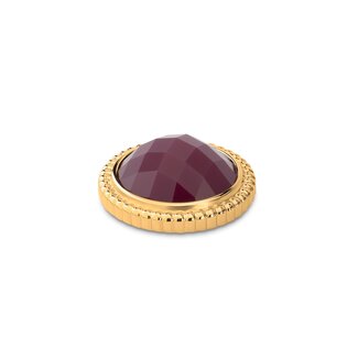 Melano Jewelry Kosmic Bali Facet Raspberry - Goudkleurig