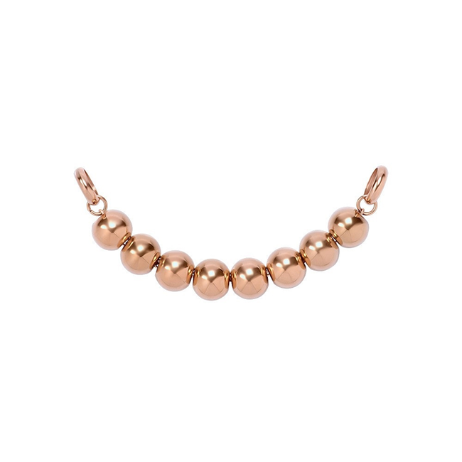 Ketting Bibi - Rosékleurig