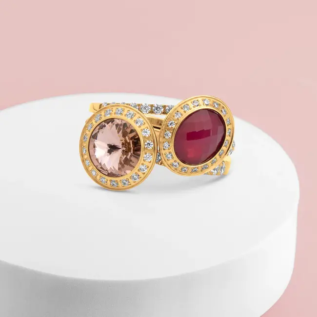 Twisted & Vivid Glow Getter Ringen Set