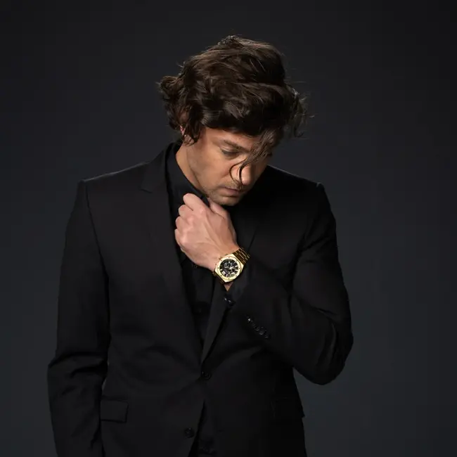 Wise Man Staal Goudkleurig Zwart