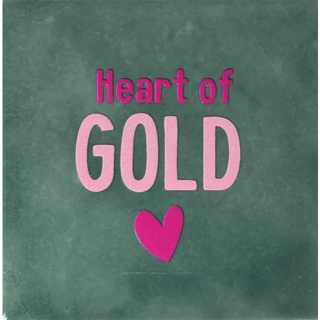 Tegeltje - Heart of gold