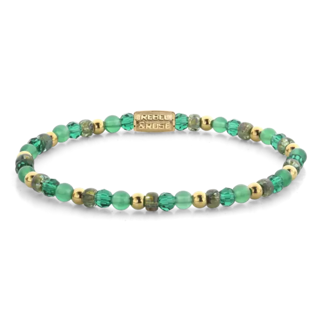 Green Morning Glam Rocks