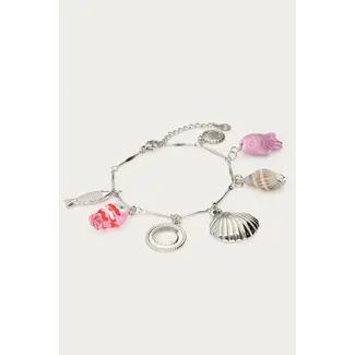 My Jewellery Mer bedelarmband met schelpen en vissen