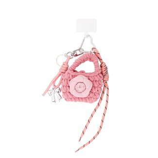 Yehwang Accessory Pendant Flower - Roze