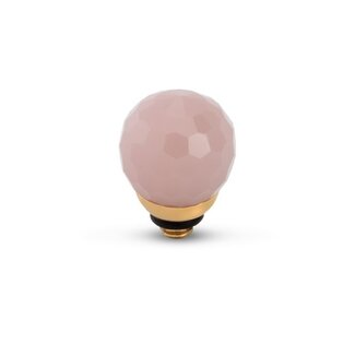 Melano Jewelry Twisted Facet CZ Ball - Light Violet
