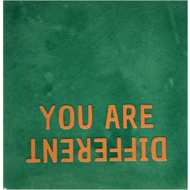 Tegeltje - You are different