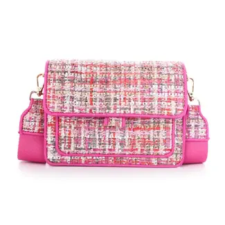 Sunset Fashion Schoudertas chique - Roze