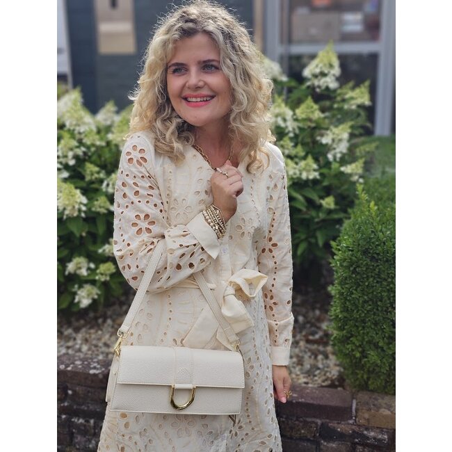 Schouder/handtas - Beige